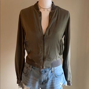 Soft Bomber Jacket, Medium